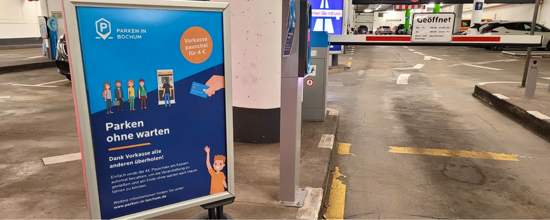 Abrechnungstakt in Parkh�usern