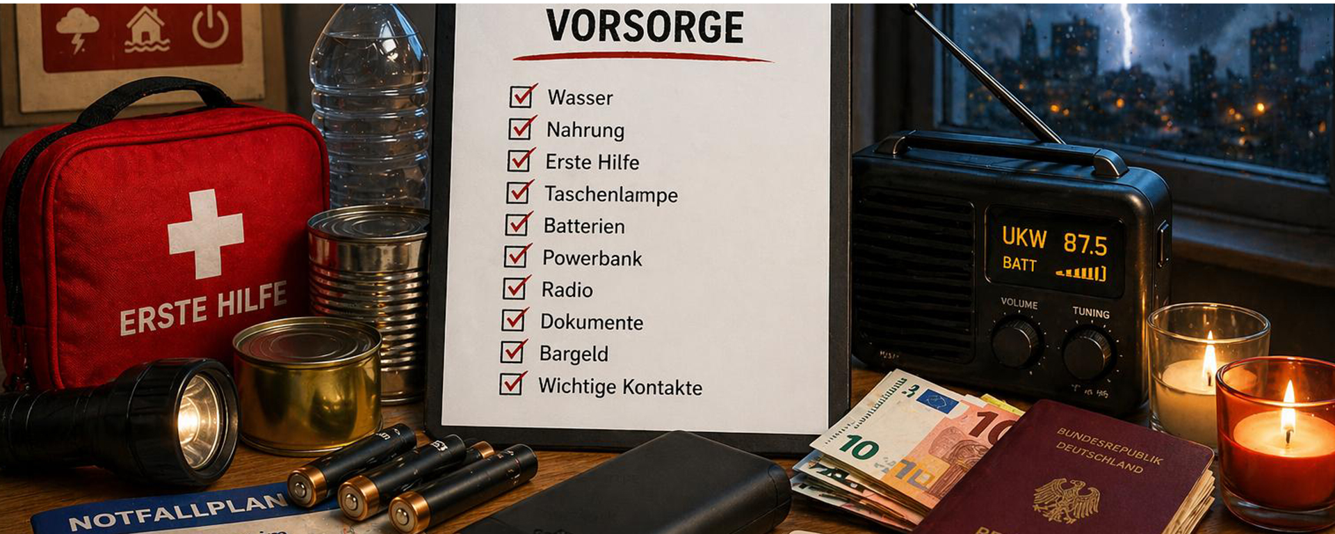 Besser vorbereitet: Notfallbrosch�re soll diverse Krisensituationen in den Blick nehmen