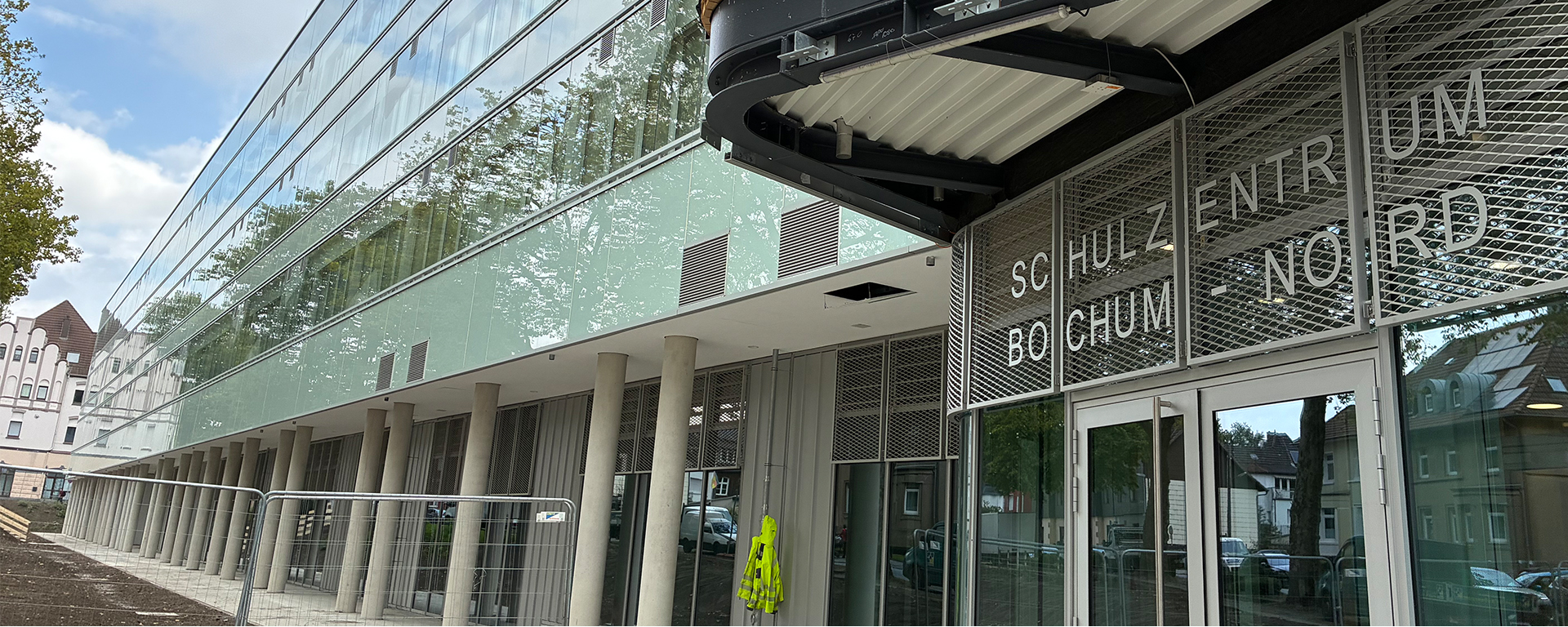 Schulzentrum Nord vor Er�ffnung�