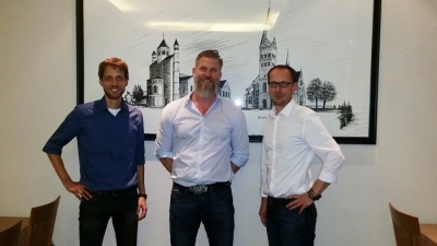 Foto (von links nach rechts) Falko Kupsch, Dr. med. Matthias Manke, Dipl.-Ing. Karsten Schröder