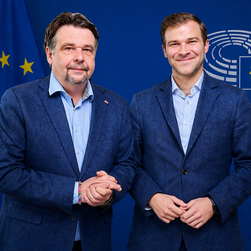 Dennis Radtke MdEP (links) Tobias Cremer MdEP (rechts)