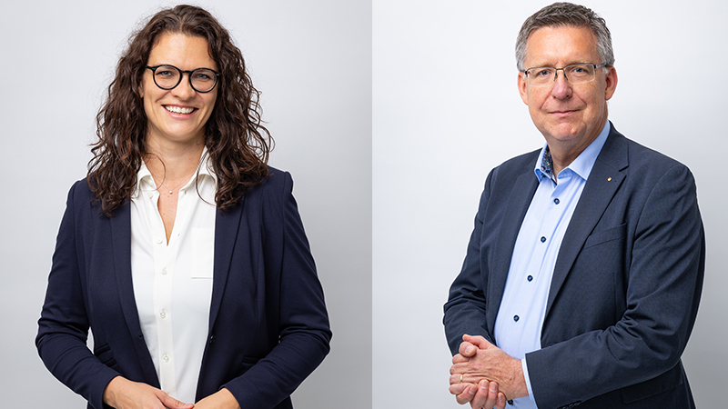 Dr. Katrin Augustinowski und Dr. Andreas Bracke